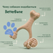 Натуральна іграшка для жування та чистки зубів BetterBone SOFT, Mini