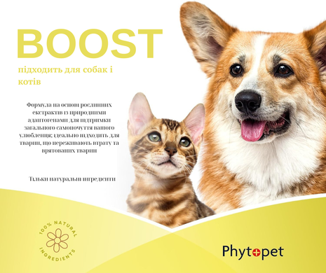 Натуральна добавка для відновлення Phytopet&reg; Boost 30 мл