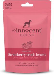 Натуральное лакомство для тренировок The Innocent Hound с говядиной и клубникой 70 г