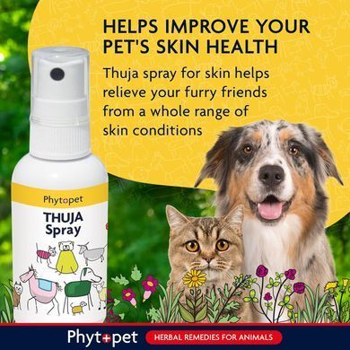 Натуральный спрей для лечения аномальных наростов кожи Phytopet&reg; Thuja 30 мл