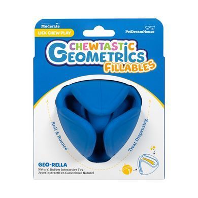 Интерактивная игрушка-кормушка Chewtastic Geometrics Geo-Rella