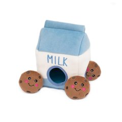 Мягкая интерактивная игрушка Zippy Burrow, Milk and Cookies