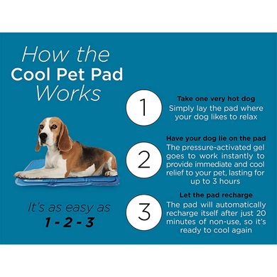 Охлаждающий коврик Cool Pet Pad, 30 см х 40 см
