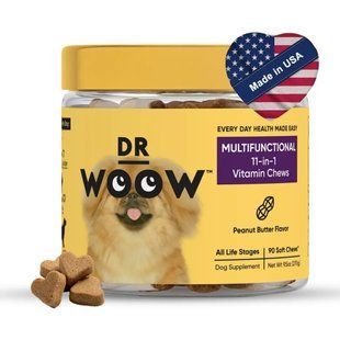 Мультивитаминный комплекс Dr Woow Multifunctional 11-in-1 Chews 90 шт.